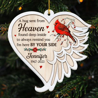 A Hug From Heaven - Personalized Custom Acrylic Ornament