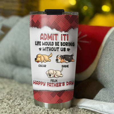 Admit It - Personalized Custom 3D Inflated Effect Tumbler