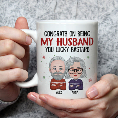 Being My Husband - Personalized Custom Coffee Mug