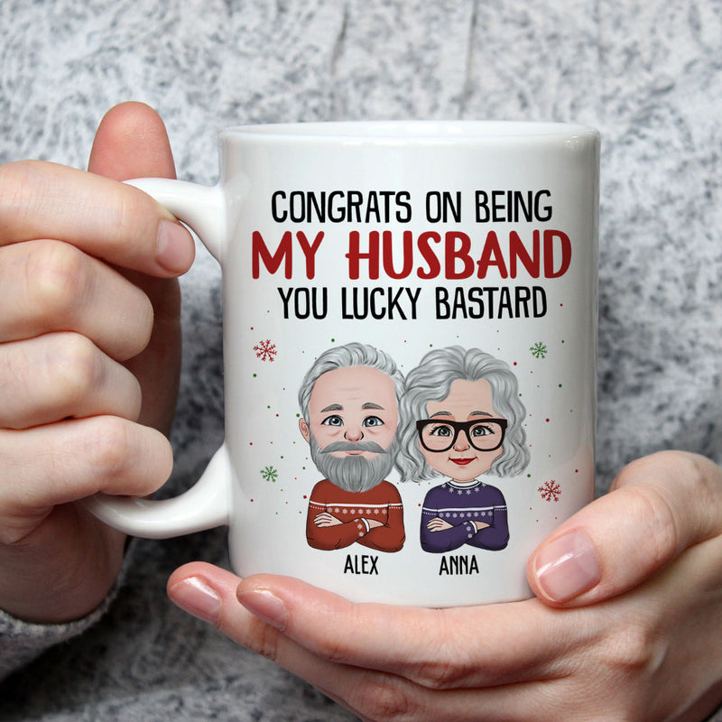 Being My Husband - Personalized Custom Coffee Mug