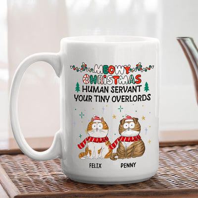 Meowy Christmas - Personalized Custom Coffee Mug