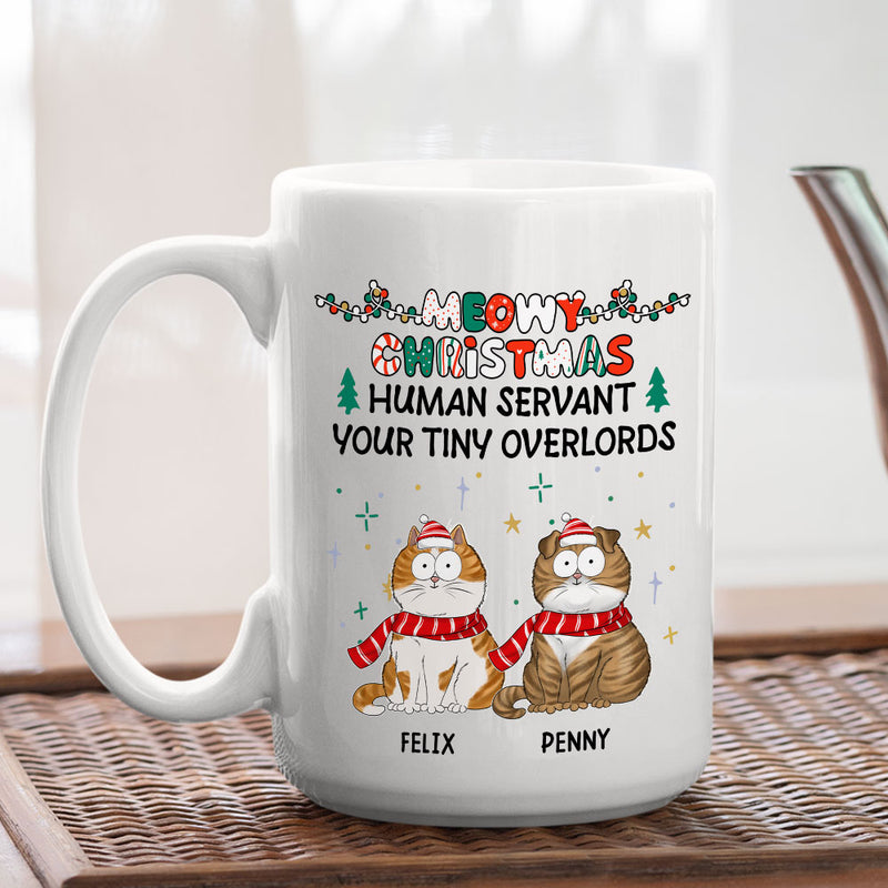 Meowy Christmas - Personalized Custom Coffee Mug