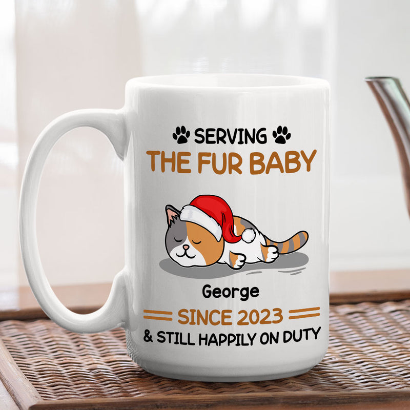 Happily On Duty - Personalized Custom Coffee Mug