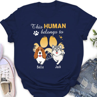 Belongs To- Personalized Custom Women's T-shirt