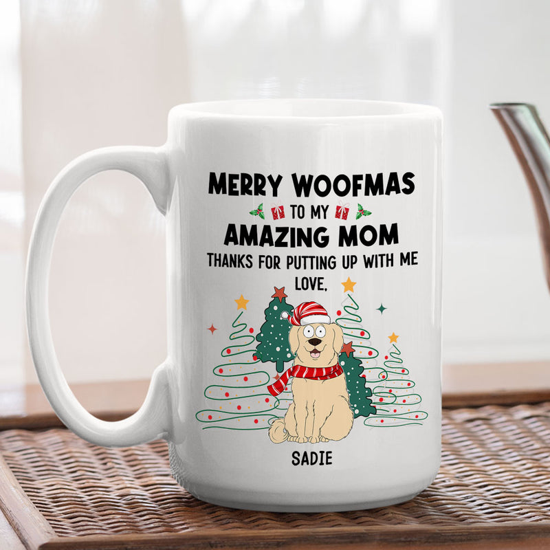 Putting Up With Us - Personalized Custom Coffee Mug