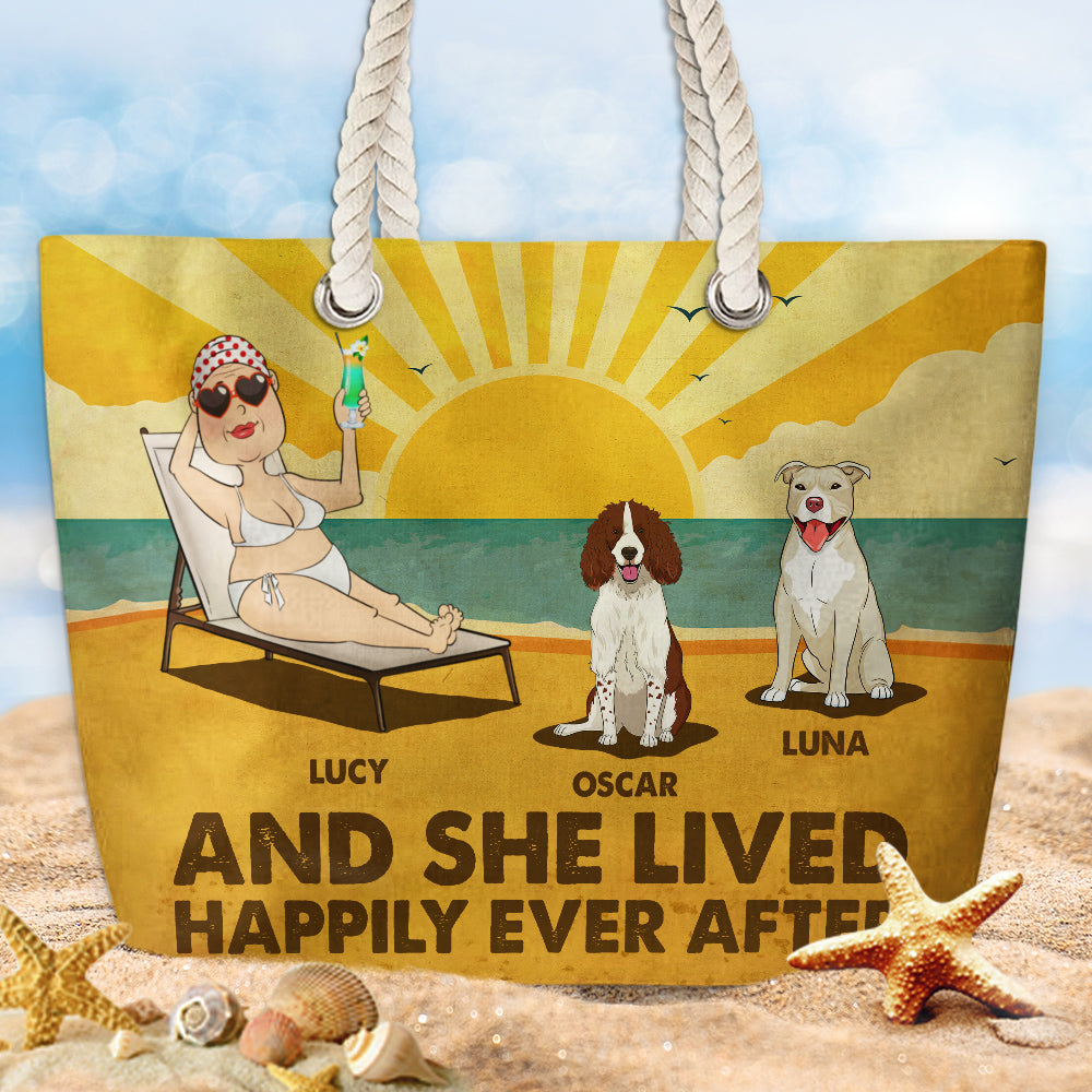 Custom beach tote online