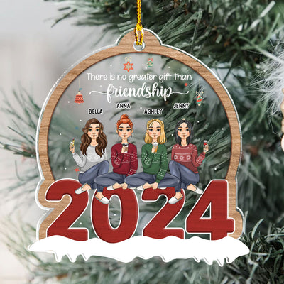 Perfect Friendship - Personalized Custom Acrylic Ornament