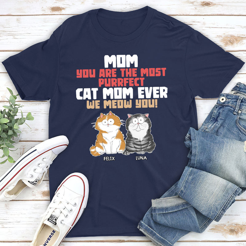 The Most Purrfect - Personalized Custom Unisex T-shirt