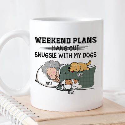 Hang Out Or Snuggle - Personalized Custom Coffee Mug