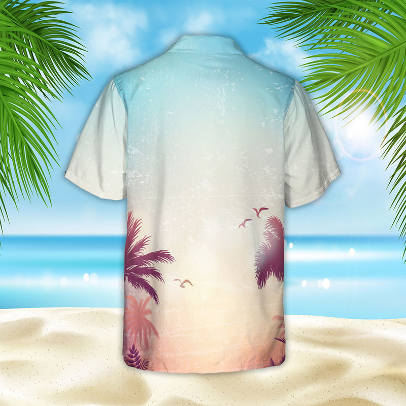 Summer Dog Dad - Personalized Custom Hawaiian Shirt