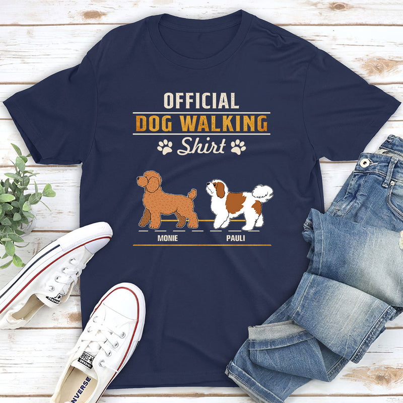 Official Walking Shirt - Personalized Custom Unisex T-shirt