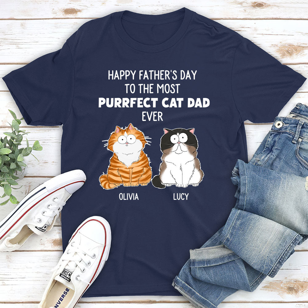 Purrfect Cat - Personalized Custom Unisex T-shirt 