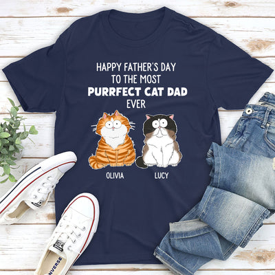 Purrfect Cat - Personalized Custom Unisex T-shirt