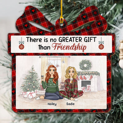 Greater Gift - Personalized Custom 1-layered Wood Ornament