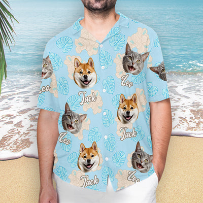 The Pet Dad - Personalized Custom Hawaiian Shirt