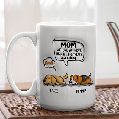 Mom I Love You - Personalized Custom 3D Inflated Effect Mug