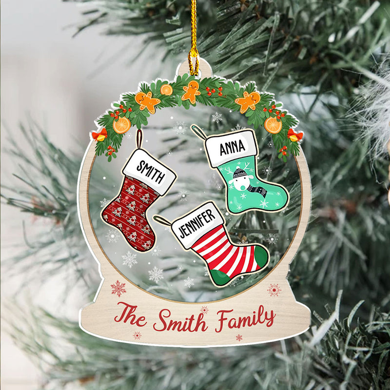 Funny Stockings - Personalized Custom Acrylic Ornament – PAWSIONATE