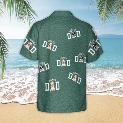 Summer Dog Dad Basic - Personalized Custom Hawaiian Shirt