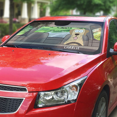 Every Dog Has Its Day - Personalized Car Sunshade