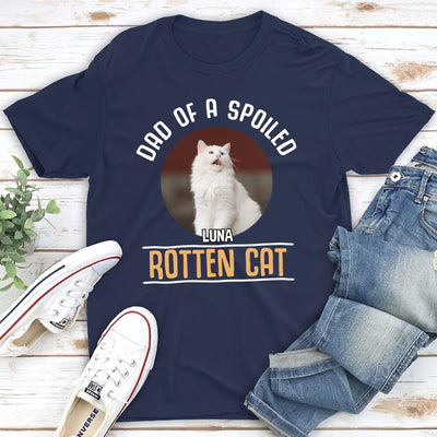 Spoiled Cats - Personalized Custom Unisex T-shirt