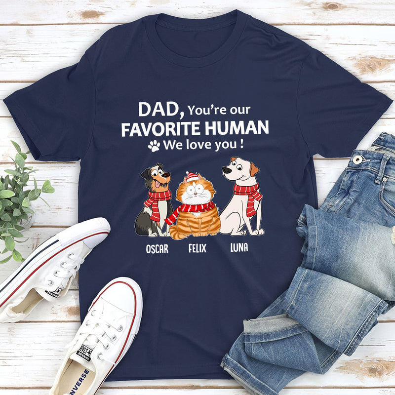 To My Human - Personalized Custom Unisex T-shirt