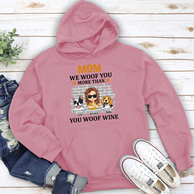 More Than You Woof - Personalized Custom Hoodie