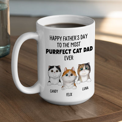 The Most Purrfect - Personalized Custom Coffee Mug