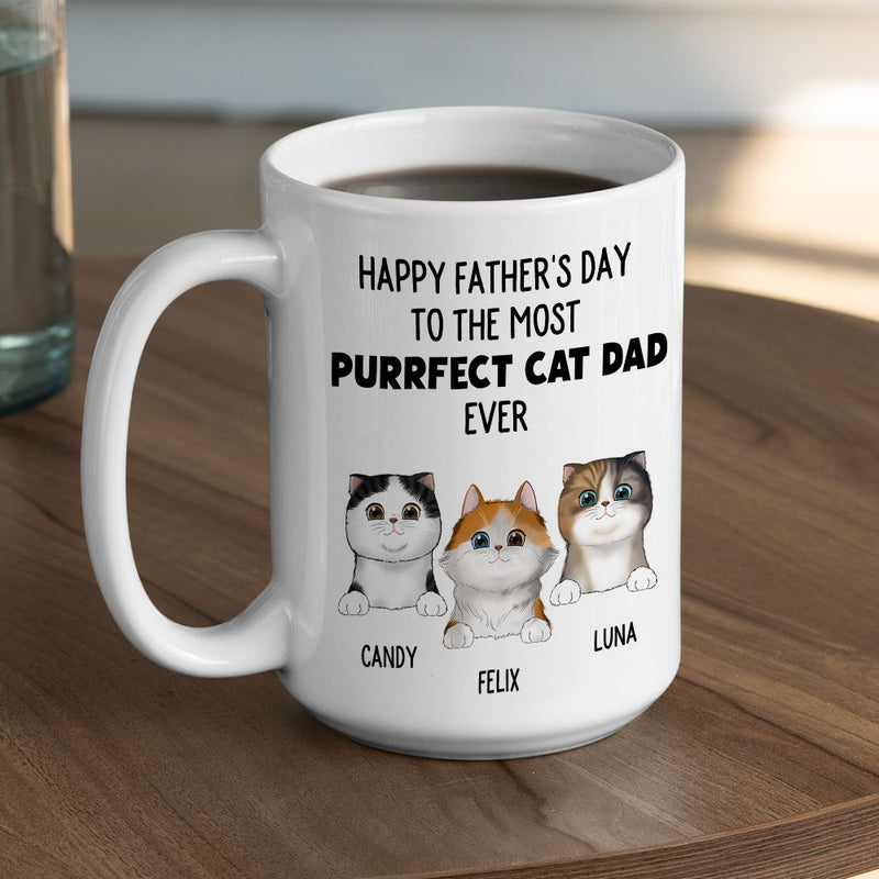 The Most Purrfect - Personalized Custom Coffee Mug