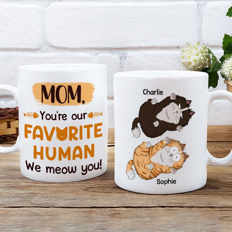 We Meow You - Personalized Custom Coffee Mug