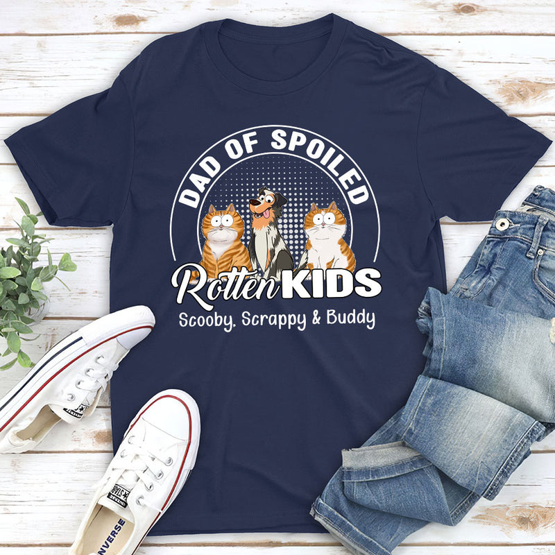 Spoiled Rotten Kids - Personalized Custom Unisex T-shirt