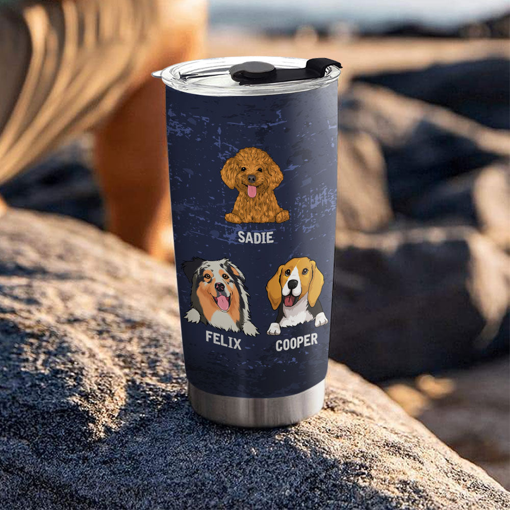 Give You This Custom Dog Parent Life Personalized Stainless Steel Tumbler