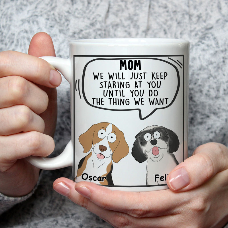 Pets Will Just - Personalized Custom Coffee Mug