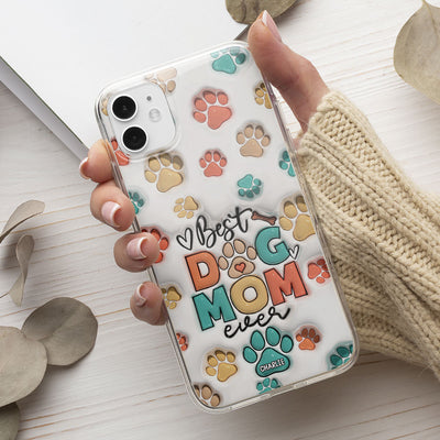 Best Mom In The World -  Personalized Custom Phone Case