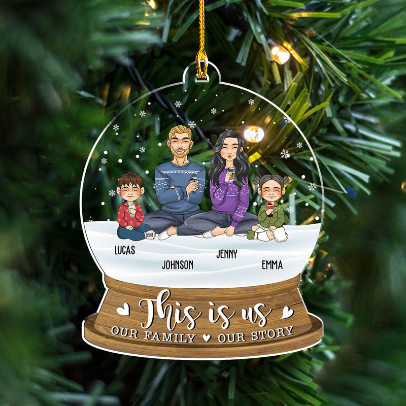 This Is Us - Personalized Custom Acrylic Ornament