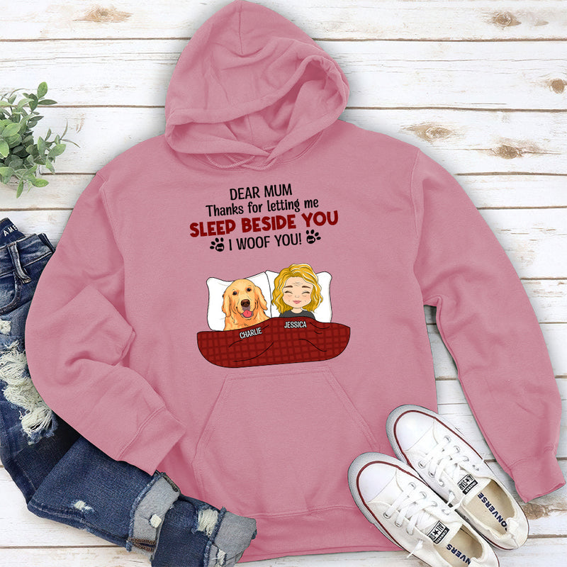 Letting Me Sleep Beside You - Personalized Custom Hoodie