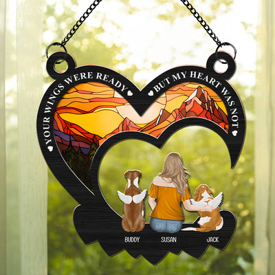 Once By My Side - Personalized Custom Suncatcher