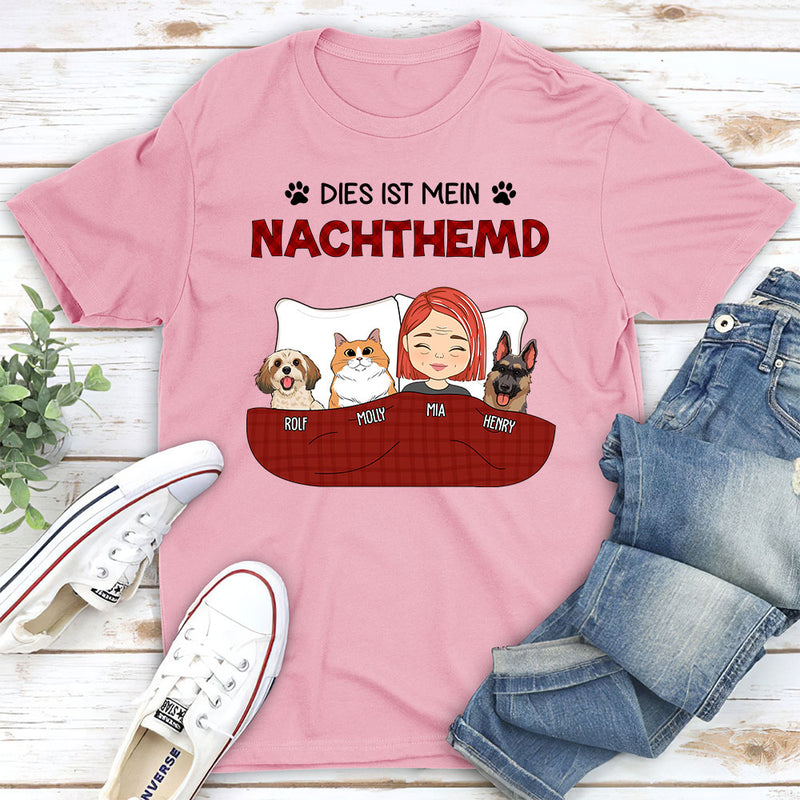 Nachthemd 2 - Personalisiertes Premium T-Shirt