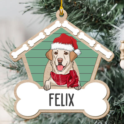 Cozy House - Personalized Custom 1-layered Wood Ornament