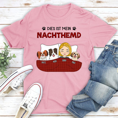 Nachthemd - Personalisiertes Unisex T-Shirt