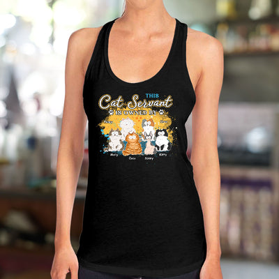 This Cat Servant - Personalized Custom Women's Tank