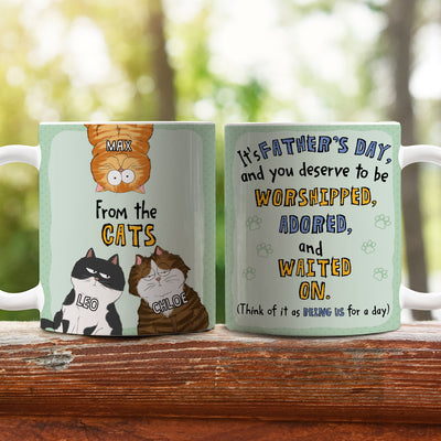 Waited On - Personalized Custom Coffee Mug