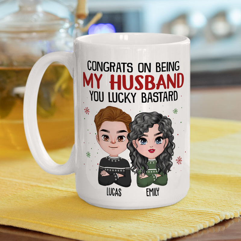 Being My Husband - Personalized Custom Coffee Mug