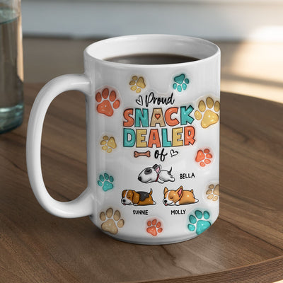 Proud Snack Dealer - Personalized Custom 3D Inflated Effect Mug