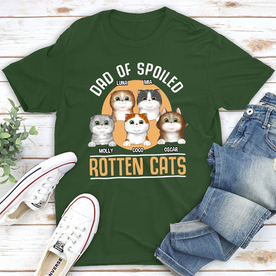 A Spoiled Cat - Personalized Custom Unisex T-shirt