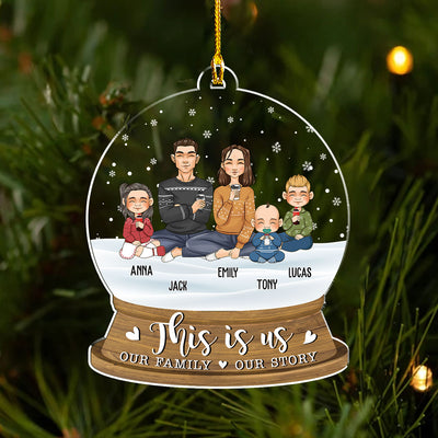 This Is Us - Personalized Custom Acrylic Ornament