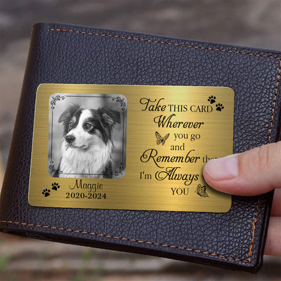 Always With You - Personalized Custom Wallet Card