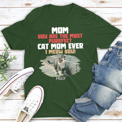 The Most Purrfect - Personalized Custom Unisex T-shirt