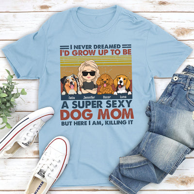 Ultimate Dog Dad - Personalized Custom Unisex T-shirt