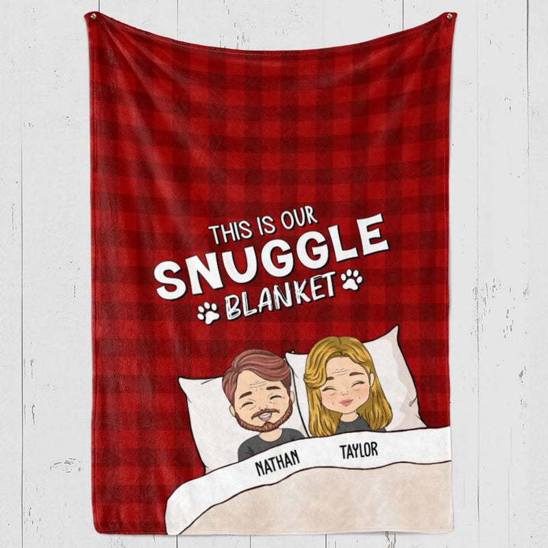 Snuggle Blanket - Personalized Custom Fleece Blanket