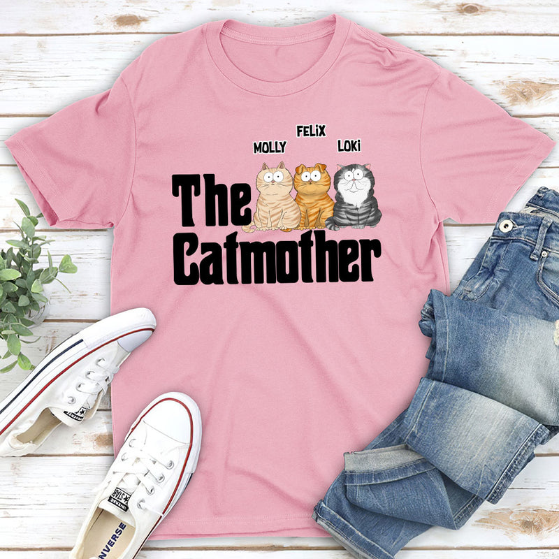 The Cat Father - Personalized Custom Unisex T-shirt